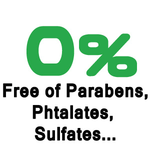 No Parabens Phtalates Sulfates