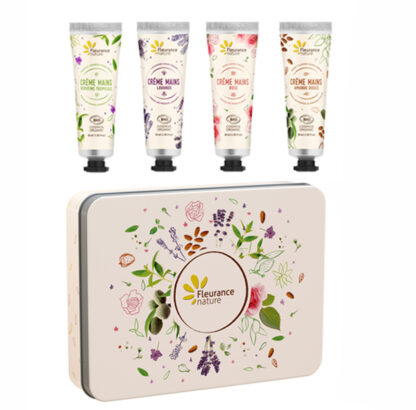 Organic Hand Cream Gift Set Made in France