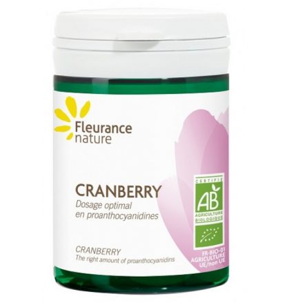 Organic Cranberry Health Supplement by Fleurance Nature