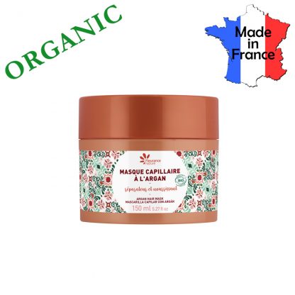 Organic Hair Mask Argan Oil Shea Butter by Fleurance Nature