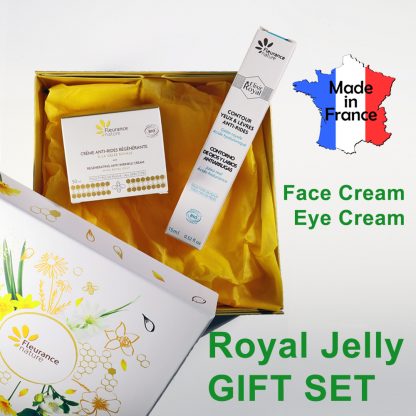 Gift Box Organic Royal Jelly Face Eye Cream
