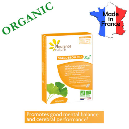 organic gingko biloba made in france