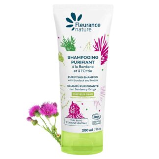 organic shampoo purifying made in france