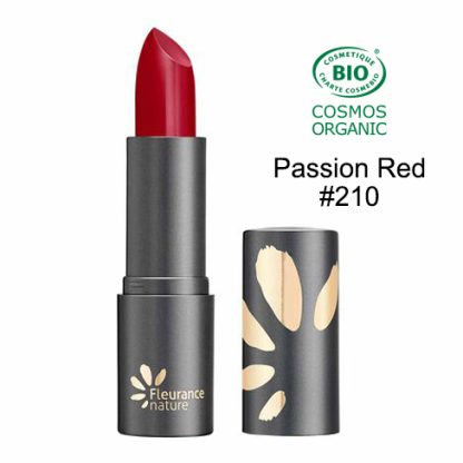 organic lipstick passion red