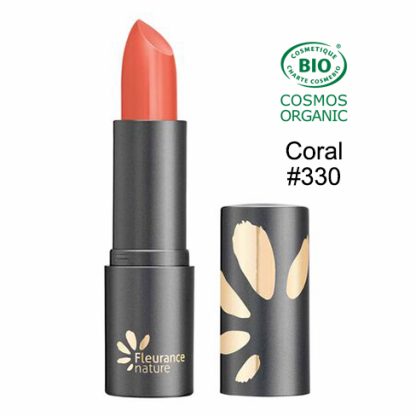 organic lipstick coral