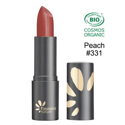 organic lipstick peach
