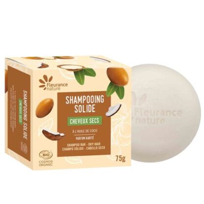 solid shampoo bar dry hair made in france organic