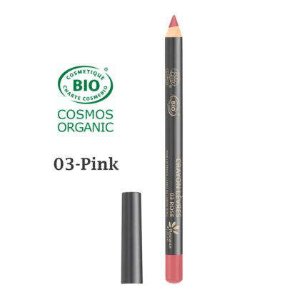 Organic Lip pencils made in Italy Pink