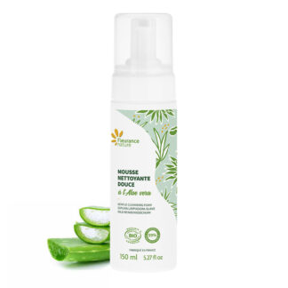 face cleansing foam organic Fleurance Nature